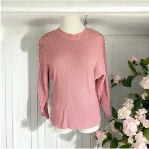 Simply Vera Vera Wang Blush Knit Sweater